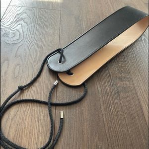 BABATON Aritzia Belt - Black Genuine Leather
